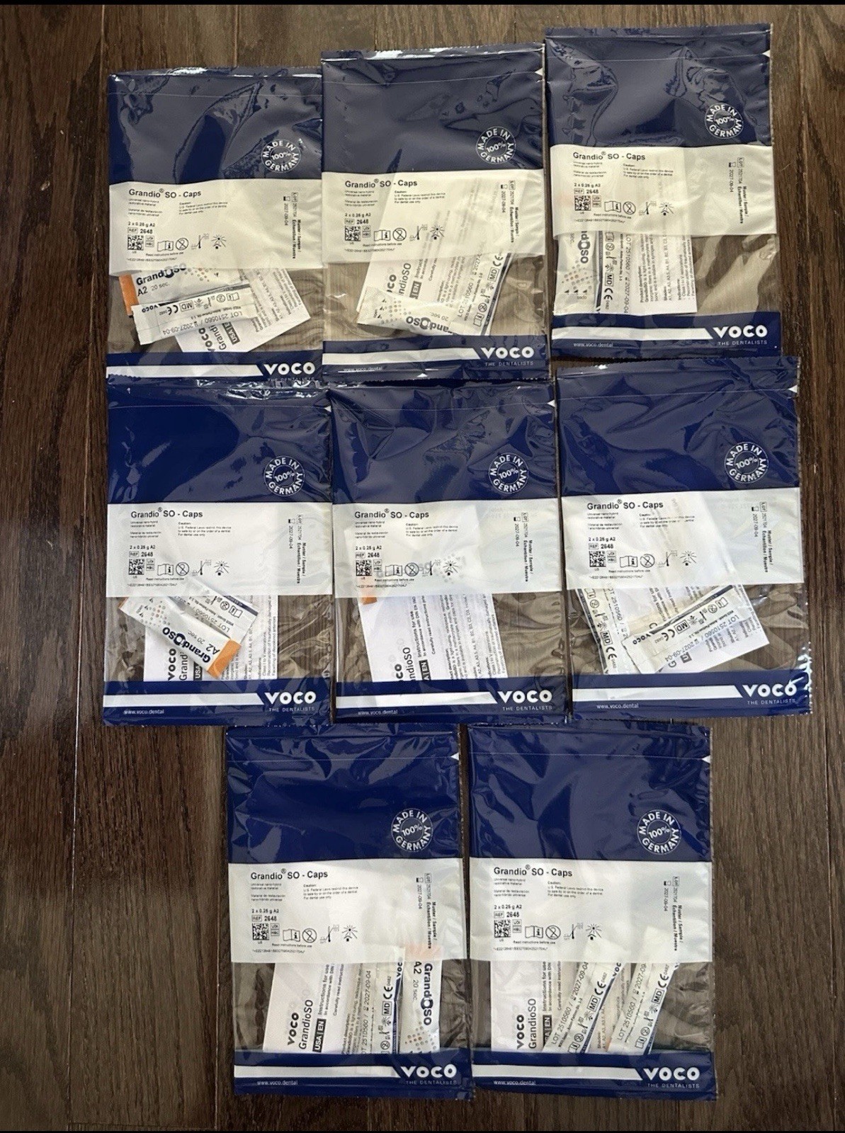 GrandioSO Universal Composite A2 Capsule- 16 Capsules- ref 2651