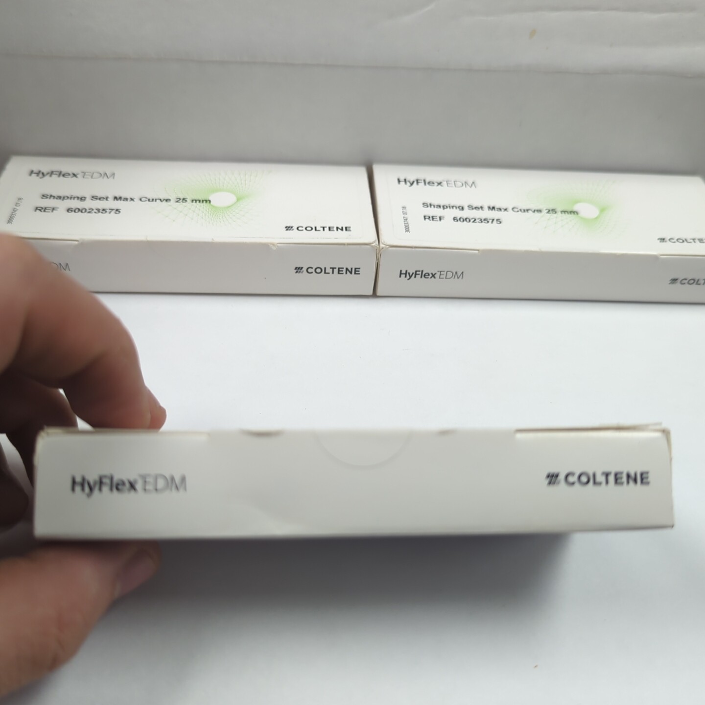 HyFlex EDM NiTi Shaping Set MaxCurve 25mm 3/Pk
