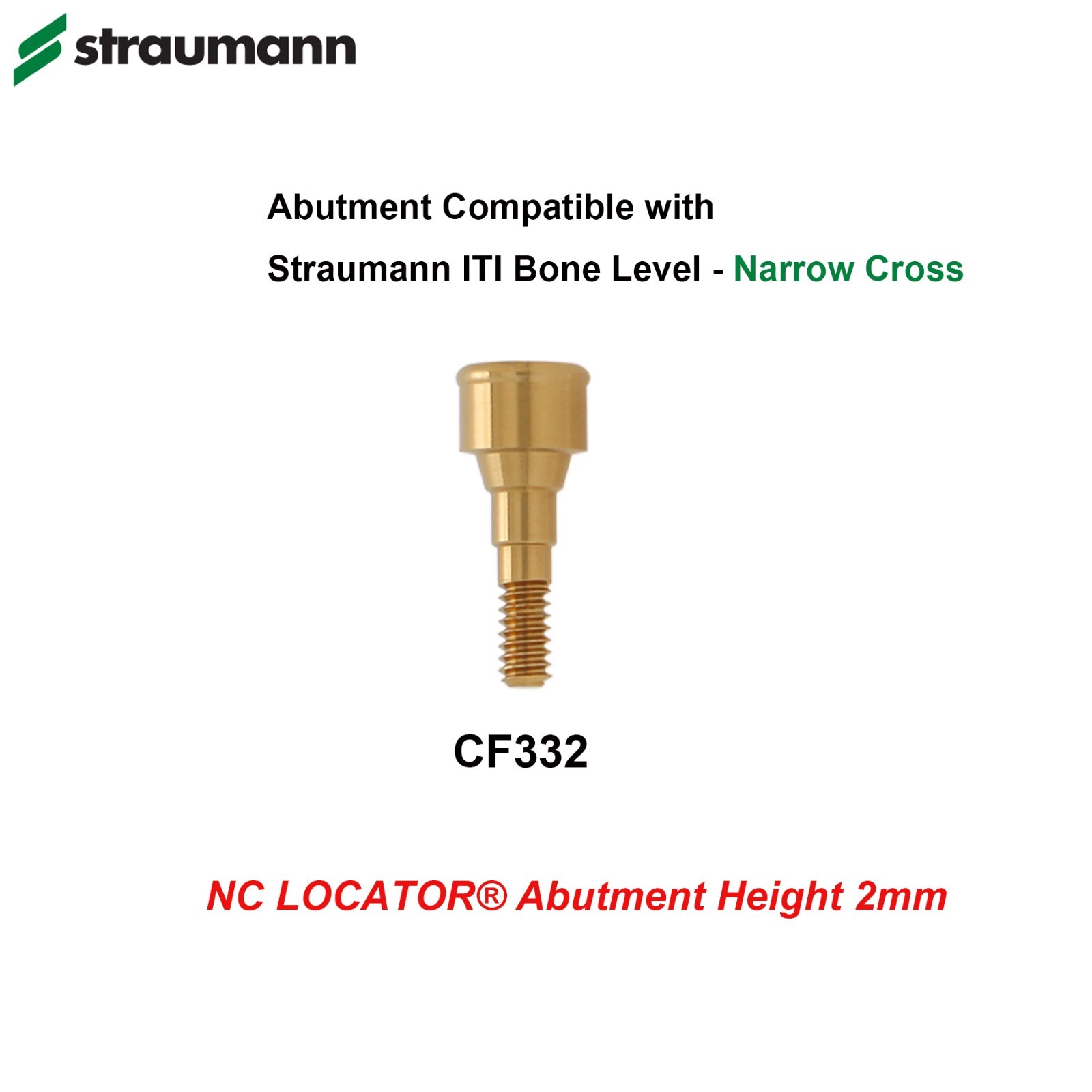 Fit Straumann ITI Healing & Locator Abutment Impression Transfer Analog Scanbody