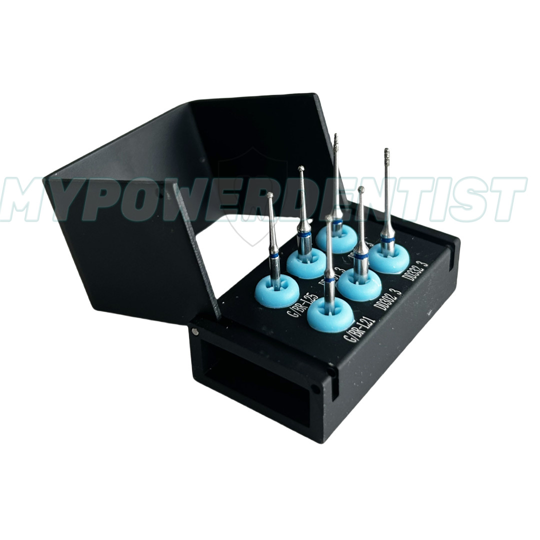 Dental Pulpotomy Access Open Pulp Cavity Burs Less Invasive 6Pcs/Kit FG77006