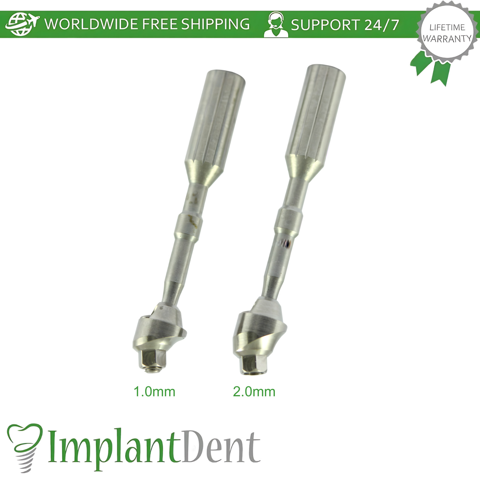 Angulated Multi Unit Ø4.8mm Prosthetic SP 17° MIS Compatible Int Hex 2.45mm
