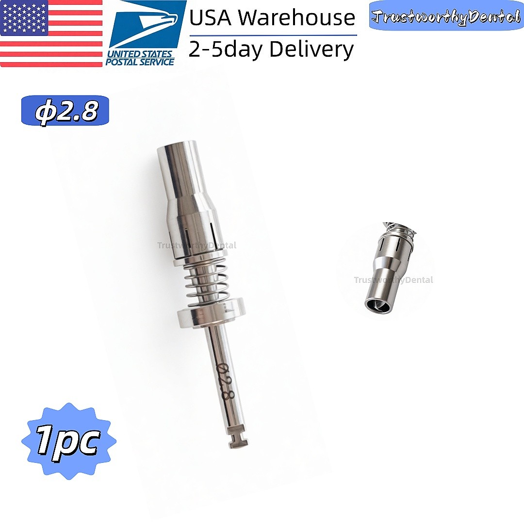 USA Dental Self-Grinding Spring Bone Harvest Drill Autogeneous Trephine Burs GBR