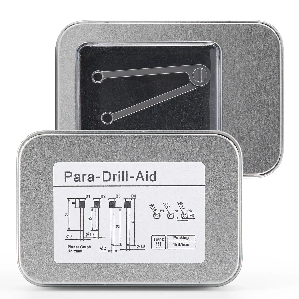 Dental Implant Para Drill Aid Implant Guide Parallel Position Locator Steel kit