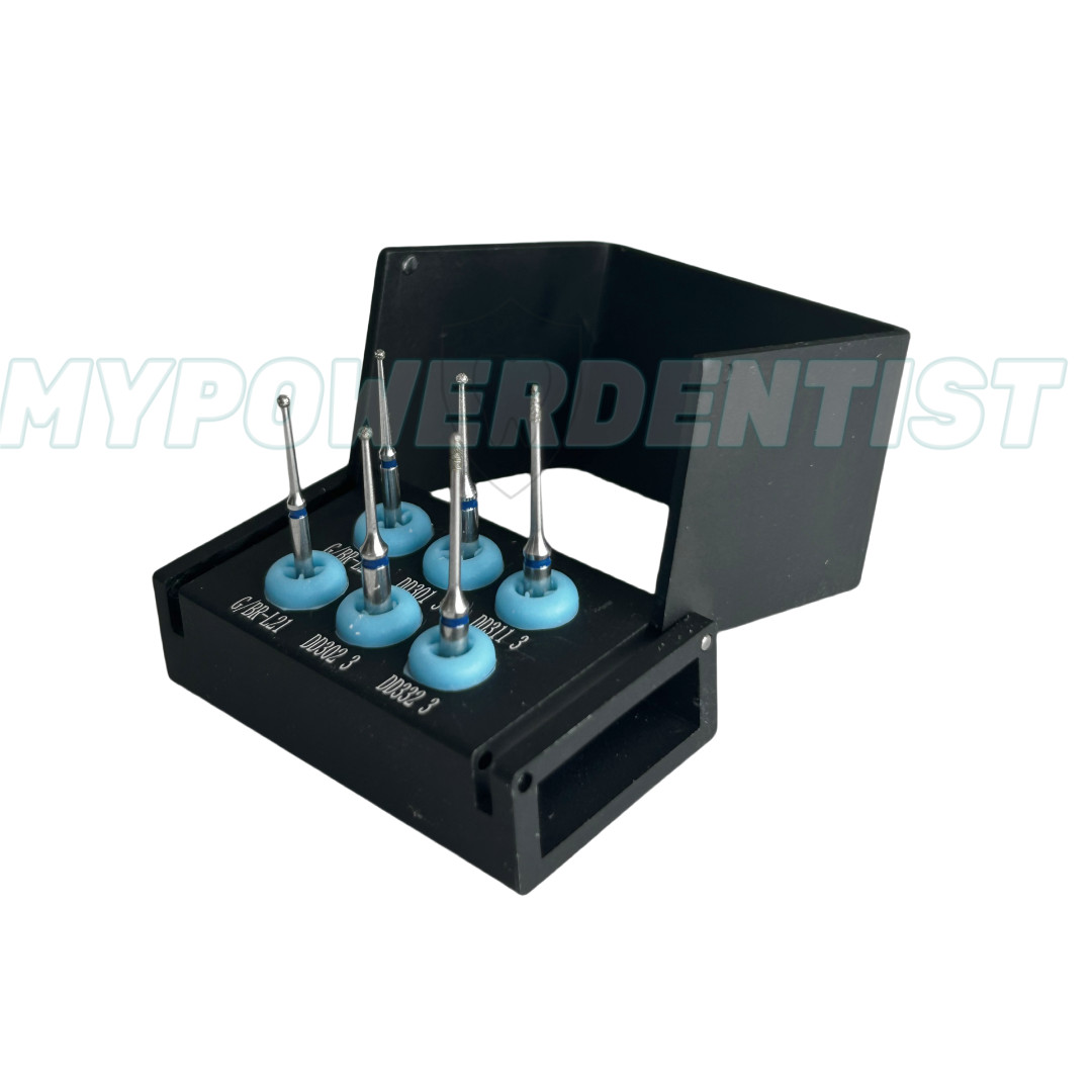Dental Pulpotomy Access Open Pulp Cavity Burs Less Invasive 6Pcs/Kit FG77006