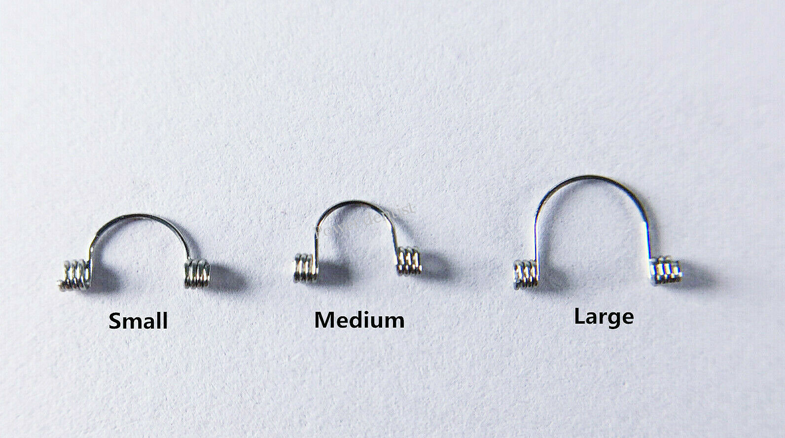 Dental Orthodontic Torquing Rectangular Anterior Teeth Springs Arch Wire S/M/L