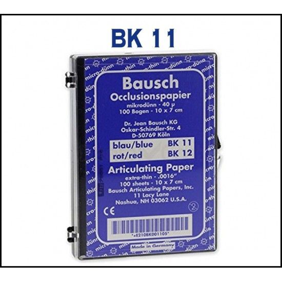 Bausch Arti-Check Micro-Thin .0016″ (40 microns) BLUE Articulating Full Mouth