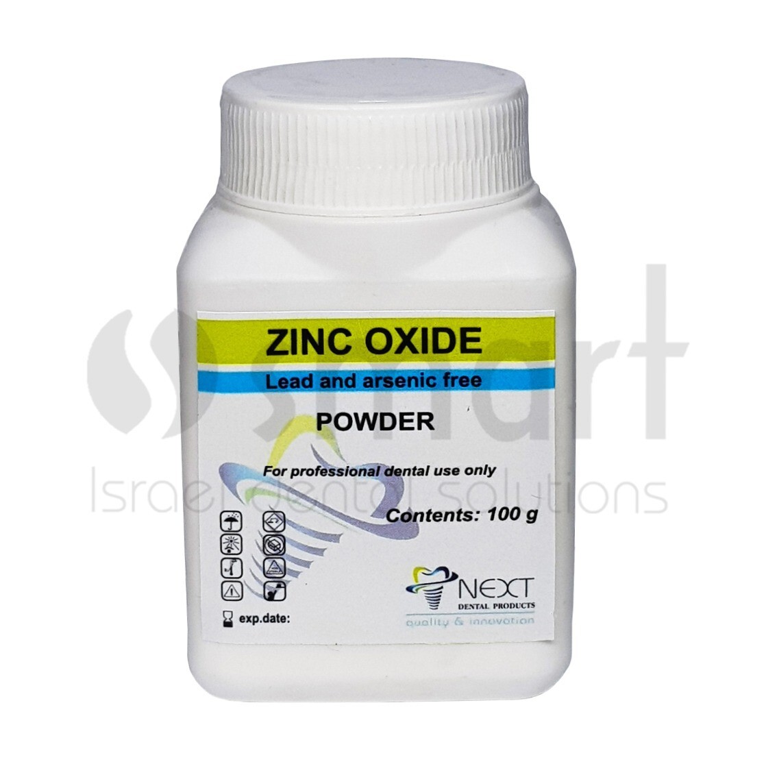 Dental Zink Oxide Extra Fine Zinc Oxide Powder 100 g