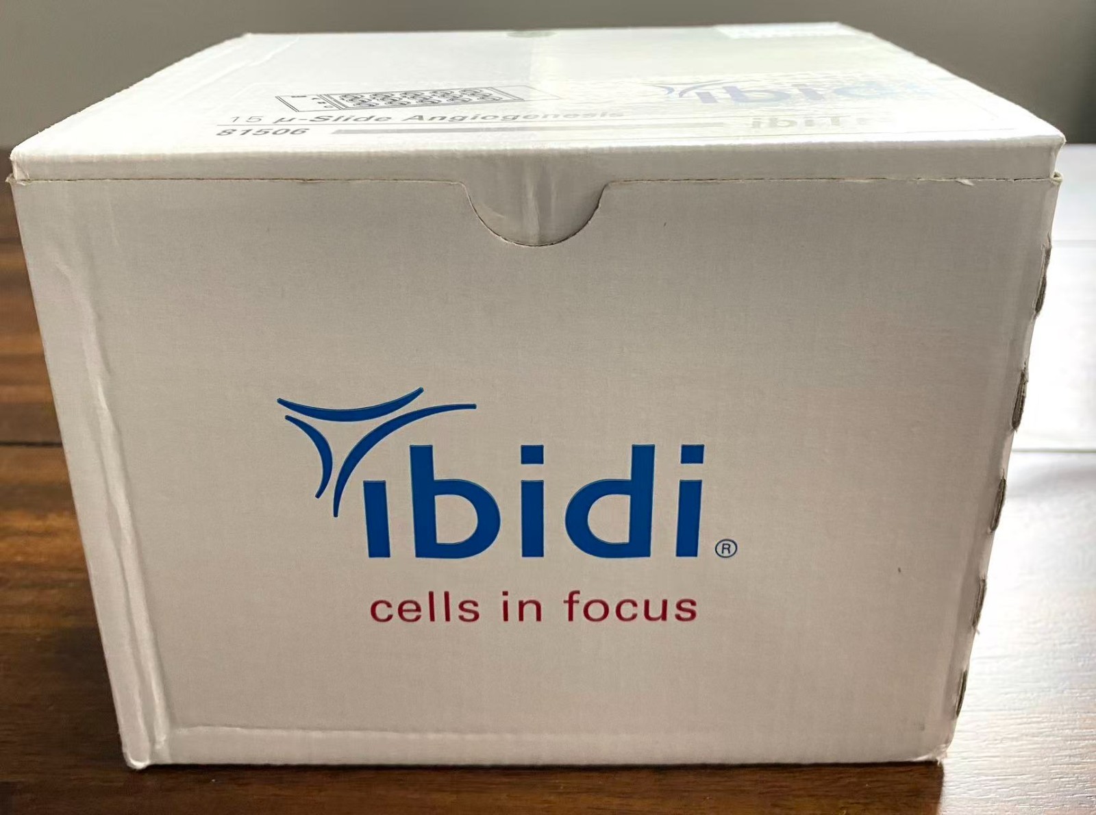 Lot of 5 ibidi 81506 µ-Slide Angiogenesis ibiTreat Microscopy Chambers Exp 2017