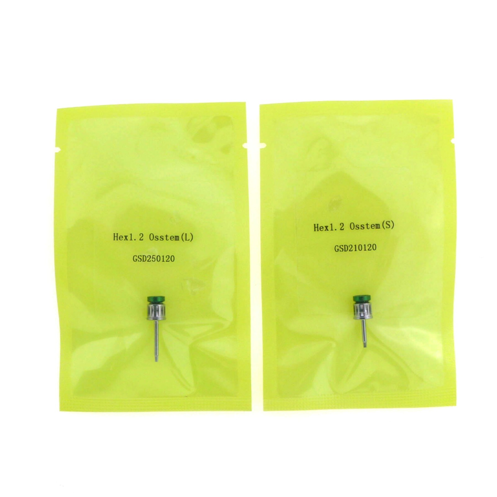 2Pcs Dental Implant Hex 1.2 Driver 3i Screwdrivers Manual for Torque Wrench φ7mm