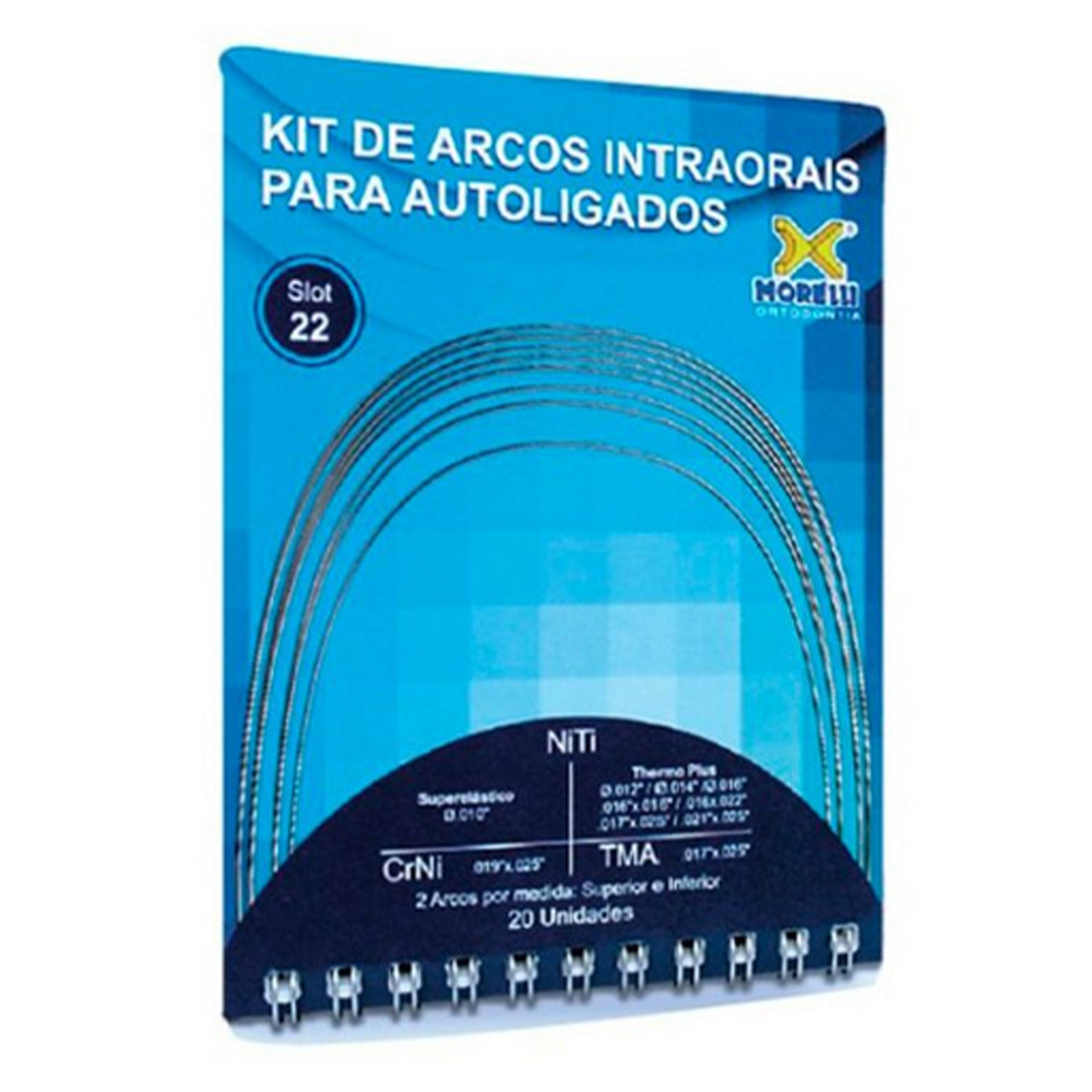 Dental Morelli Self Ligating Full Archwire Kit Patient Case Orthodontics
