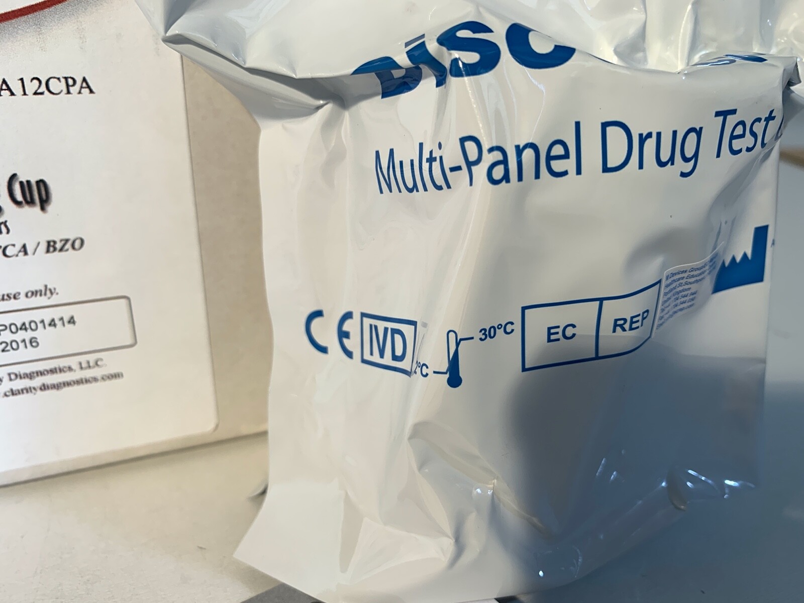 One Case (25 cups) Clarity Diagnostics DTG-DOA12CPA DOA Multi Drug Cup Expired!