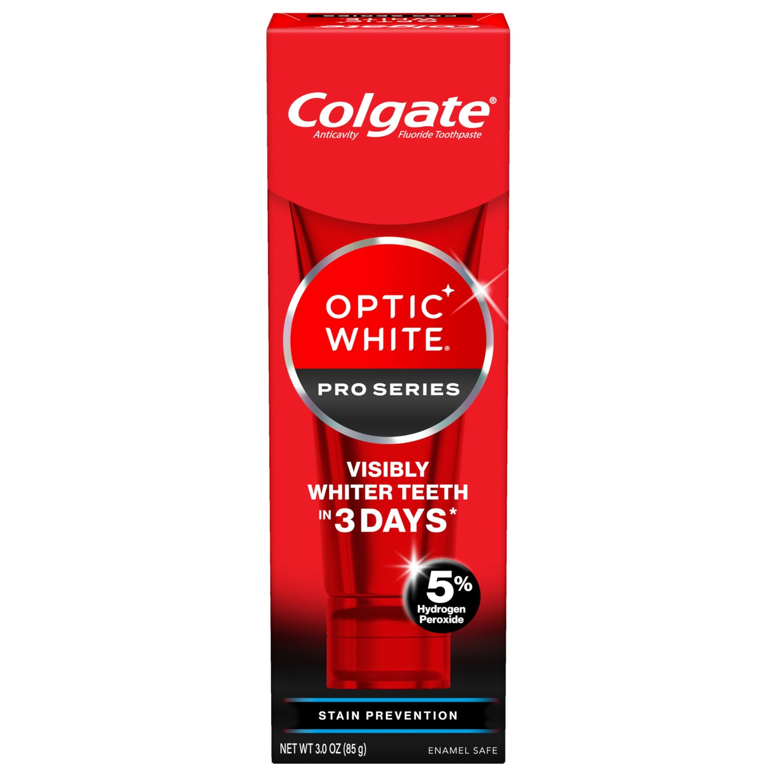 Colgate Optic White Pro Series Stain Prevention Hydrogen Peroxide Toothpaste,