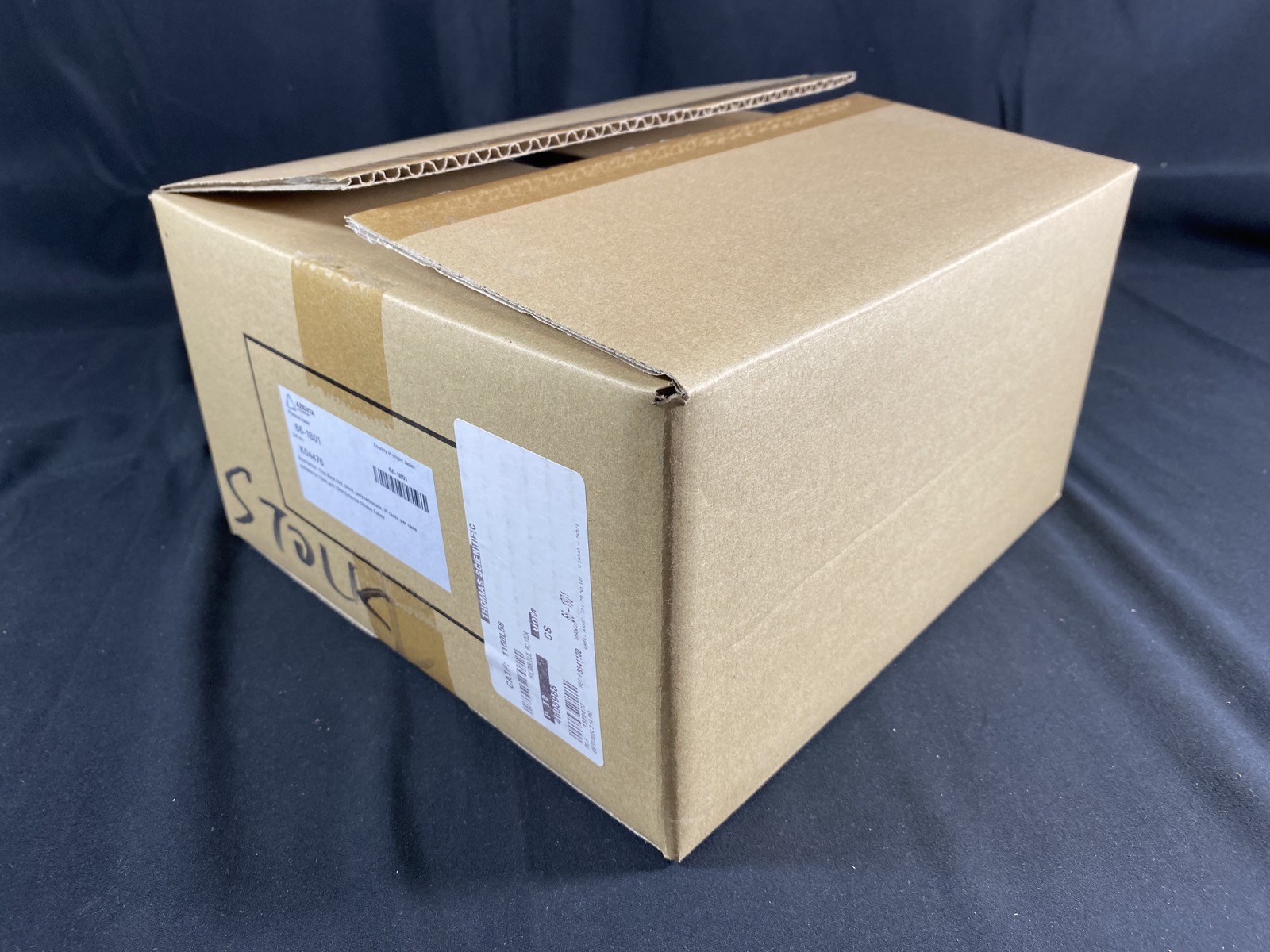 AZENTA 9X9 Black Polycarbonate 1.5mL & 1.9mL Tubes Cryo Rack 66-1801 (10/Case)