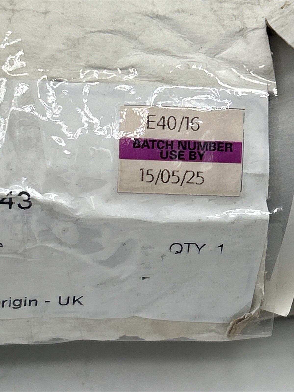 Genuine Elga LC143 Pretreatment Cartridge See Pics 30 Days Warranty