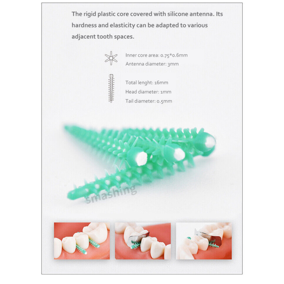 Dental Adaptive Wedges Thorn Soft Face Wedge Firm Core Matrix 134℃