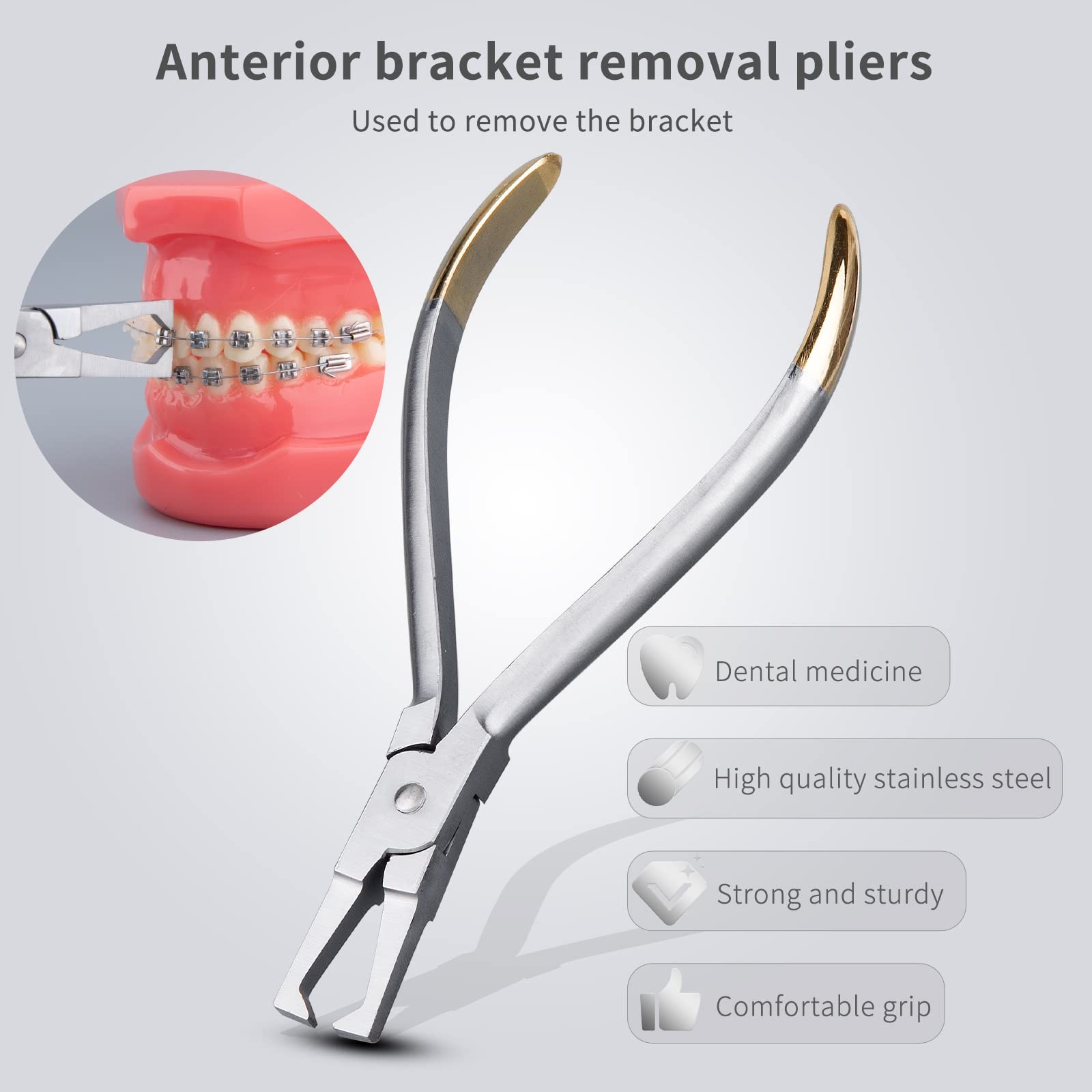 LVCHEN Dental Orthodontic Bracket Remover Pliers