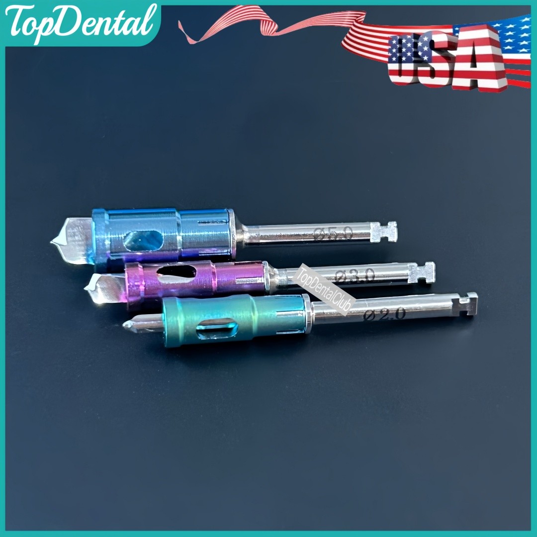 USA Dental NLB AutoBone Collector Drill Stopper Bone Chip Marker Harvest Drills