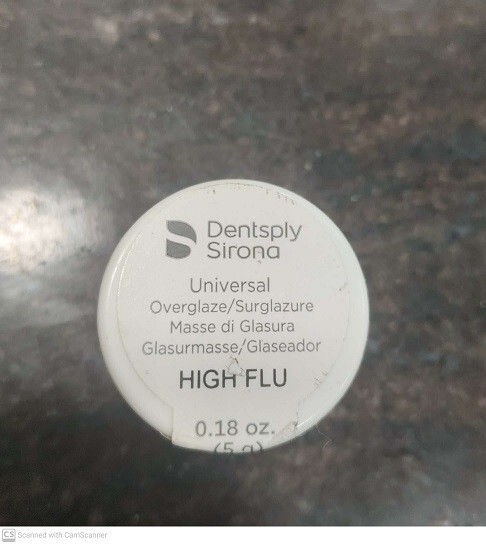 Dentsply Ceramco3 Metal Veneering Porcelain Enamel , Glaze & Opaque Base Paste