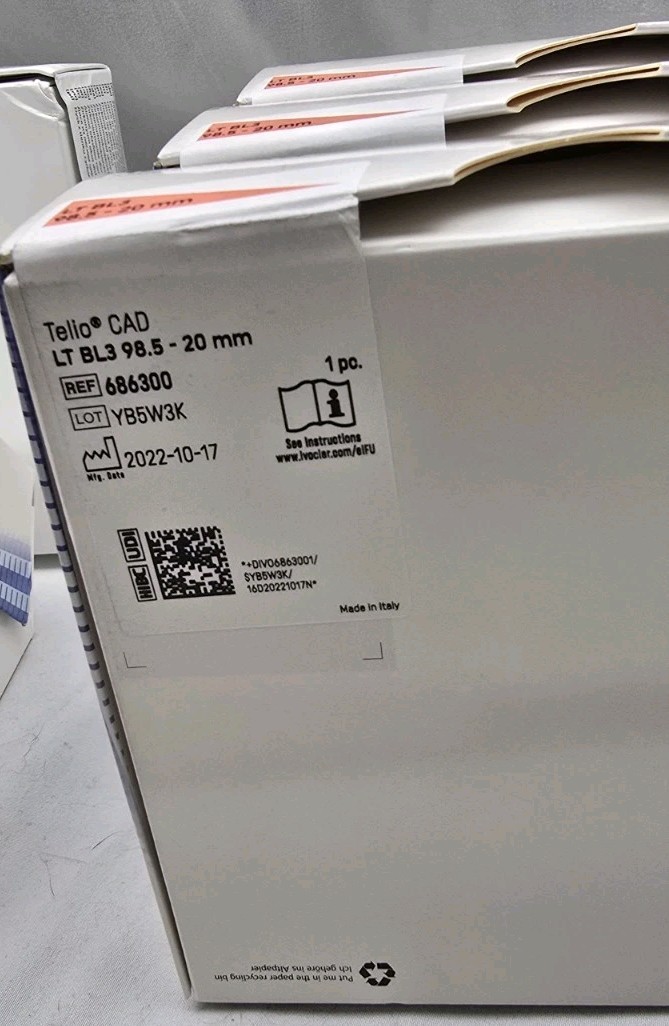 IVOCLAR Telio CAD LTBL3 98.5-20mm 686300 Refill Pucks