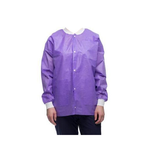 ValuMax 3530PPS Easy-Breathe Jackets Purple Small SMS Fabric 10/Pk