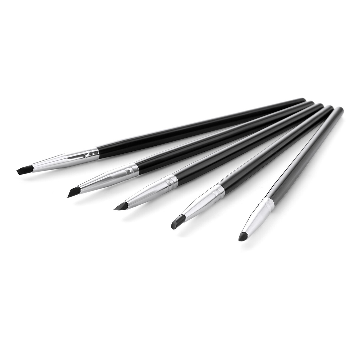 5pcs AZDENT Dental Composite Cement Resin Brush Pens Shaping Silicone Teeth Tool