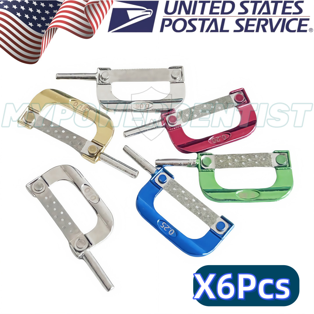 Dental Orthodontic Interproximal Reduction IPR Automatic Strips Veneer Gap Saw