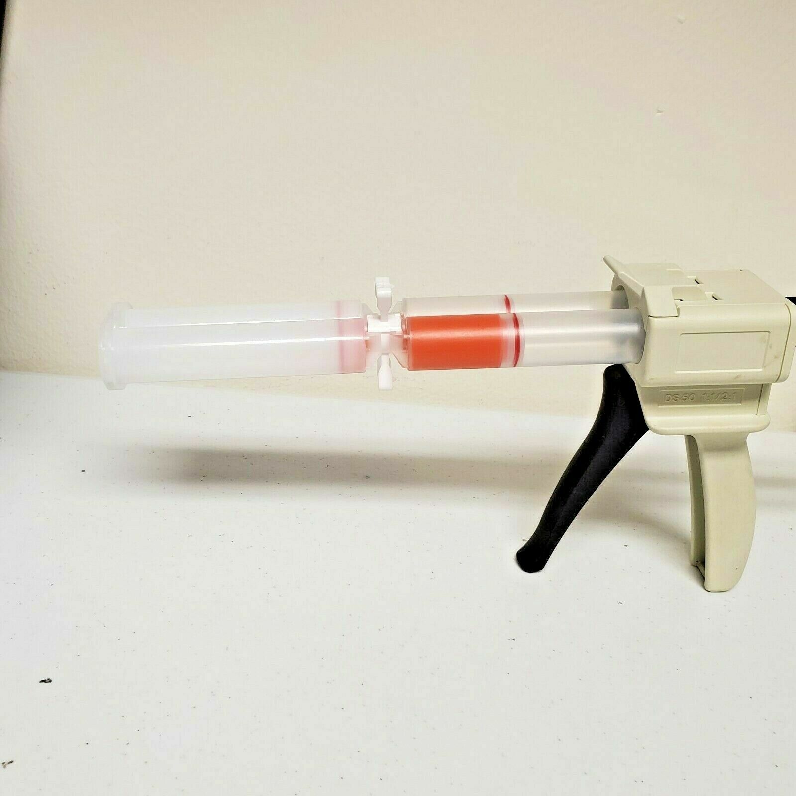Dental Impression Cartridge Connectors-Transfer leftover material for VPS