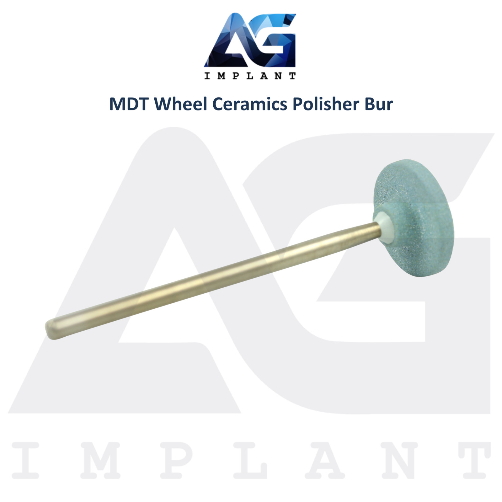 MDT Dental Wheel Ceramics Polisher Bur Lustrous Polishing Restorations Tool