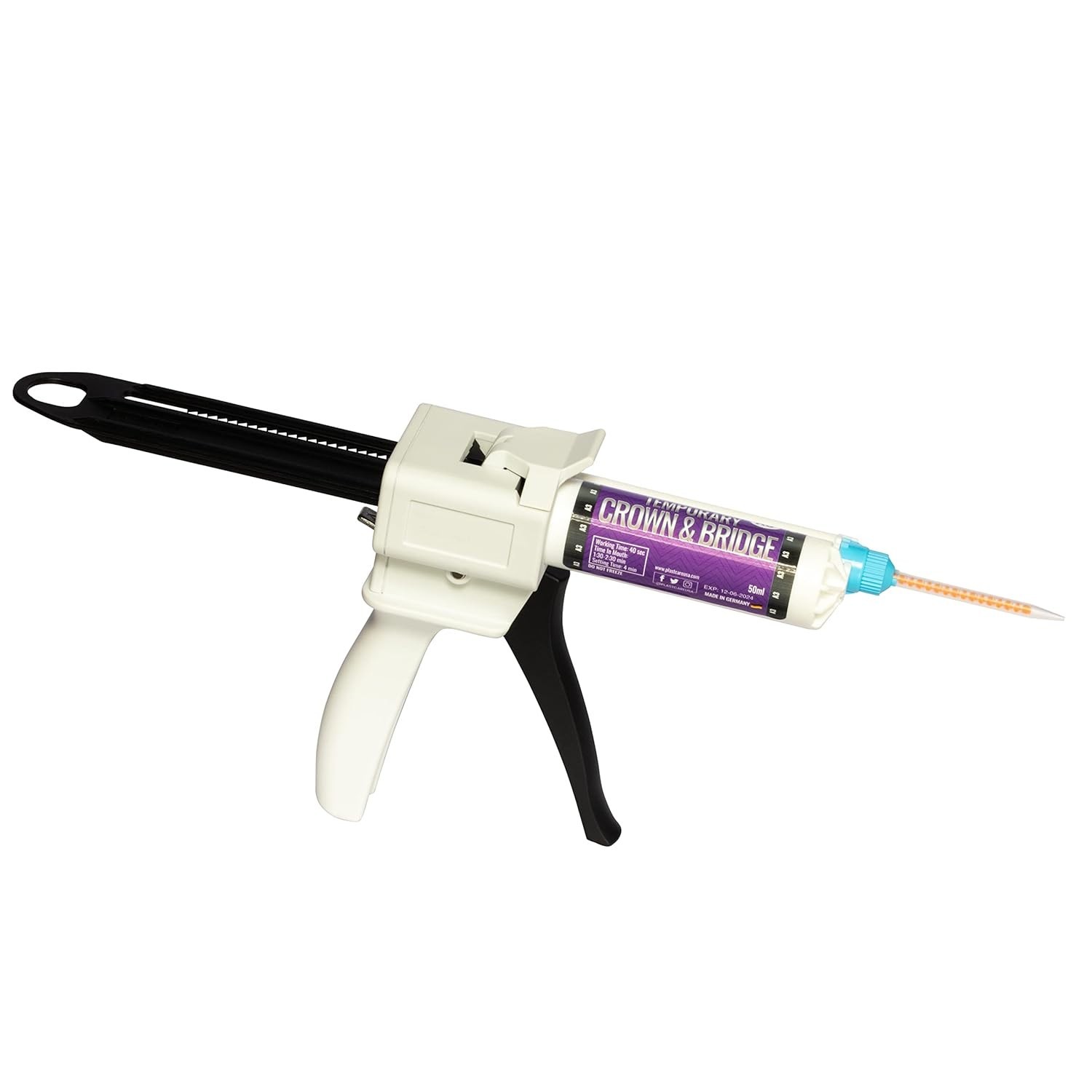 Dental Temporary Crown & Bridge 10:1 Shade A3 Material Dental 1 Cartridge