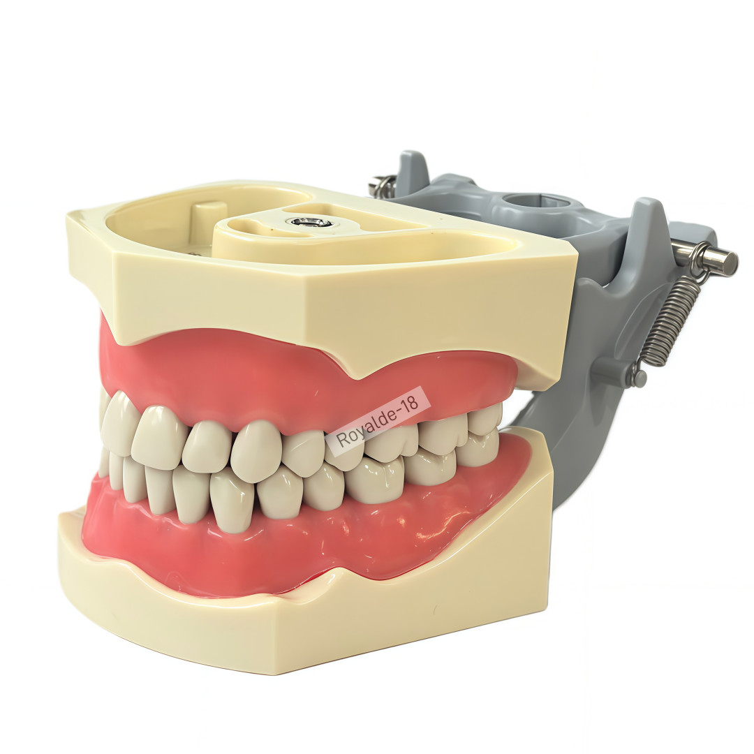 Fit Columbia 860 Dentoform Dental Typodont Model 32 Removable Teeth Soft Gingiva