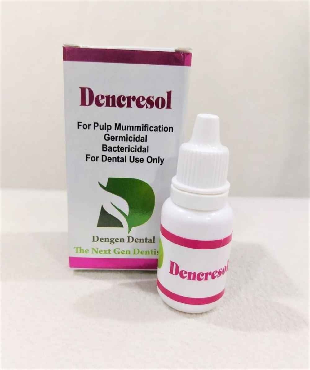 Denntal DENCRESOL a Best Formacresol for Pulp Tissue Mummification 15ml Pack