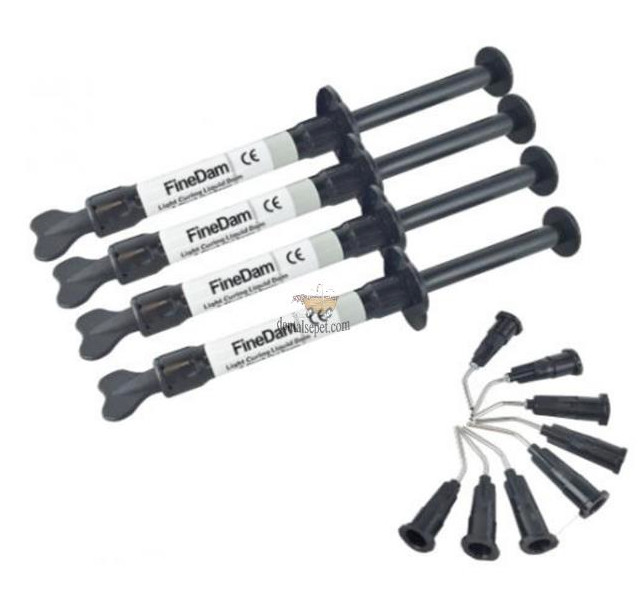 Spident FineDam Light Curing Liquid Dm 4x 1.2mL Syringe – Korea Exp:2024-01-18