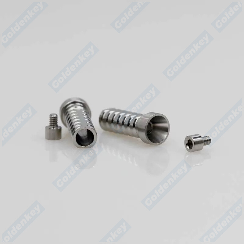 Titanium Sleeve Temporary Cylinder Ti MU Multi Unit 4.8mm Abutment Fit Oss