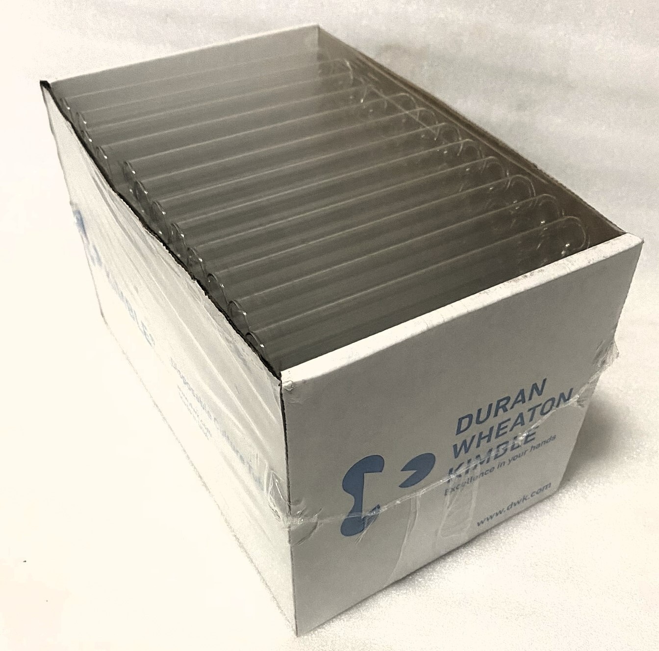 DURAN WHEATON KIMBLE 73500-18150 PLAIN DISPOSABLE BOROSILICATE GLASS TUBE 28.5MM