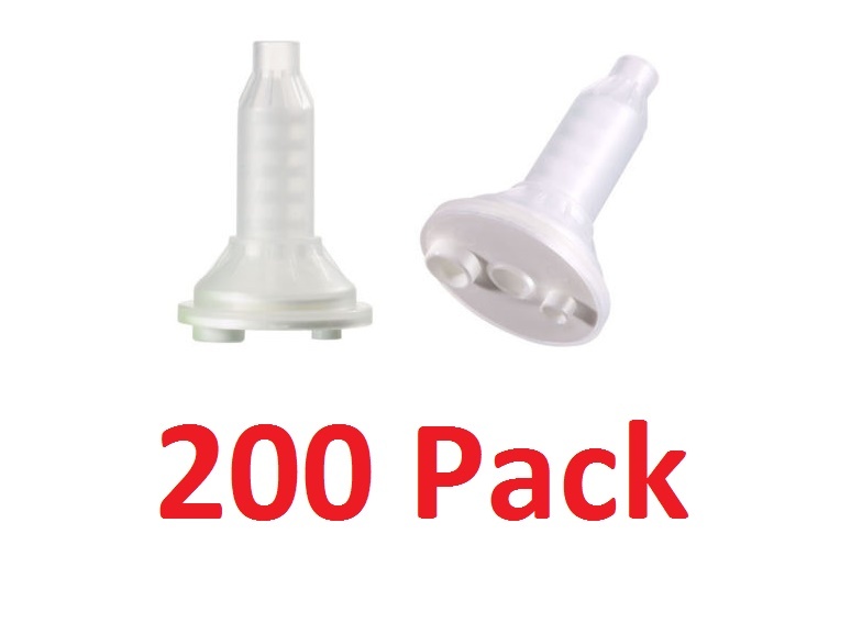 Mixing Tips White For Honigum Panasil Dynamic Dental impression 50/200 PCS