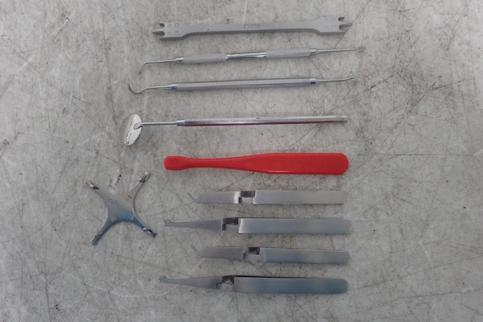 Lot of 10 Medentra Dental Instruments