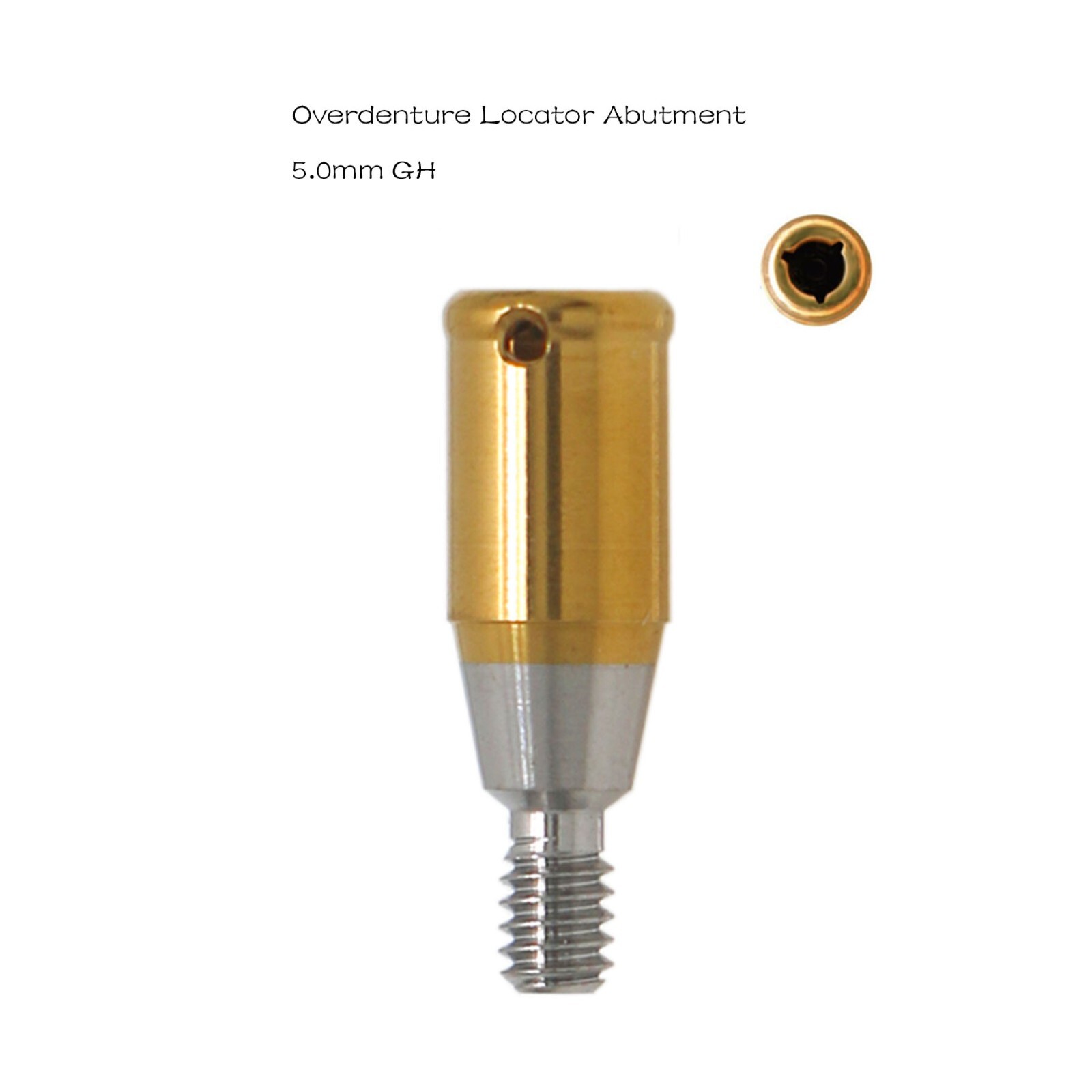 US Hiossen ET III SA Regular Implants Fits Locator Abutment & Male Cap Inserts