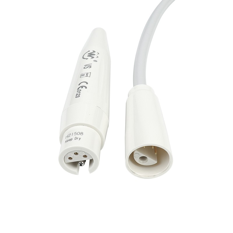 Dental Ultrasonic Piezo Scaler Handpiece With LED Handpiece Fit EMS / Woodpecker