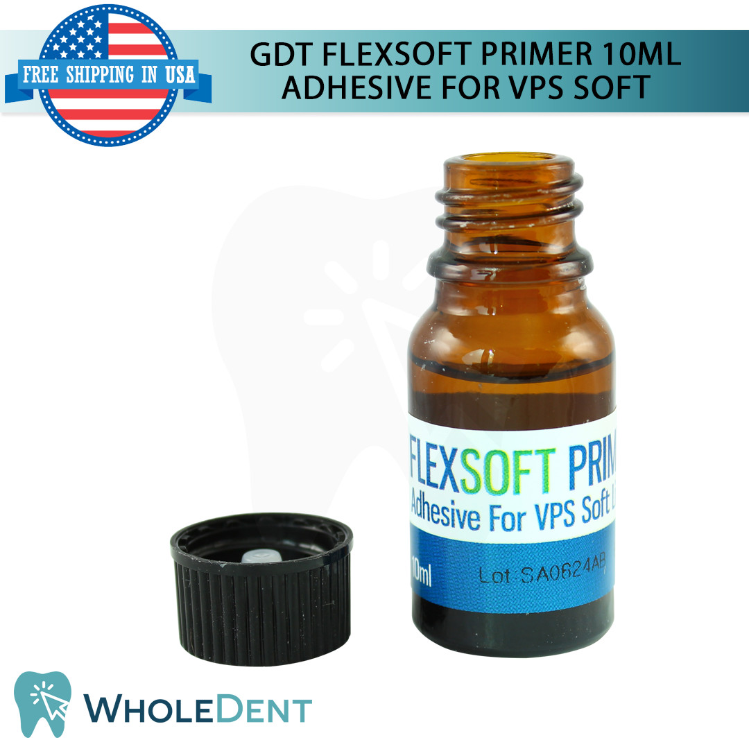 1X Dental GDT Supplies Flex Soft Denture Acrylic Based Primer 10ml