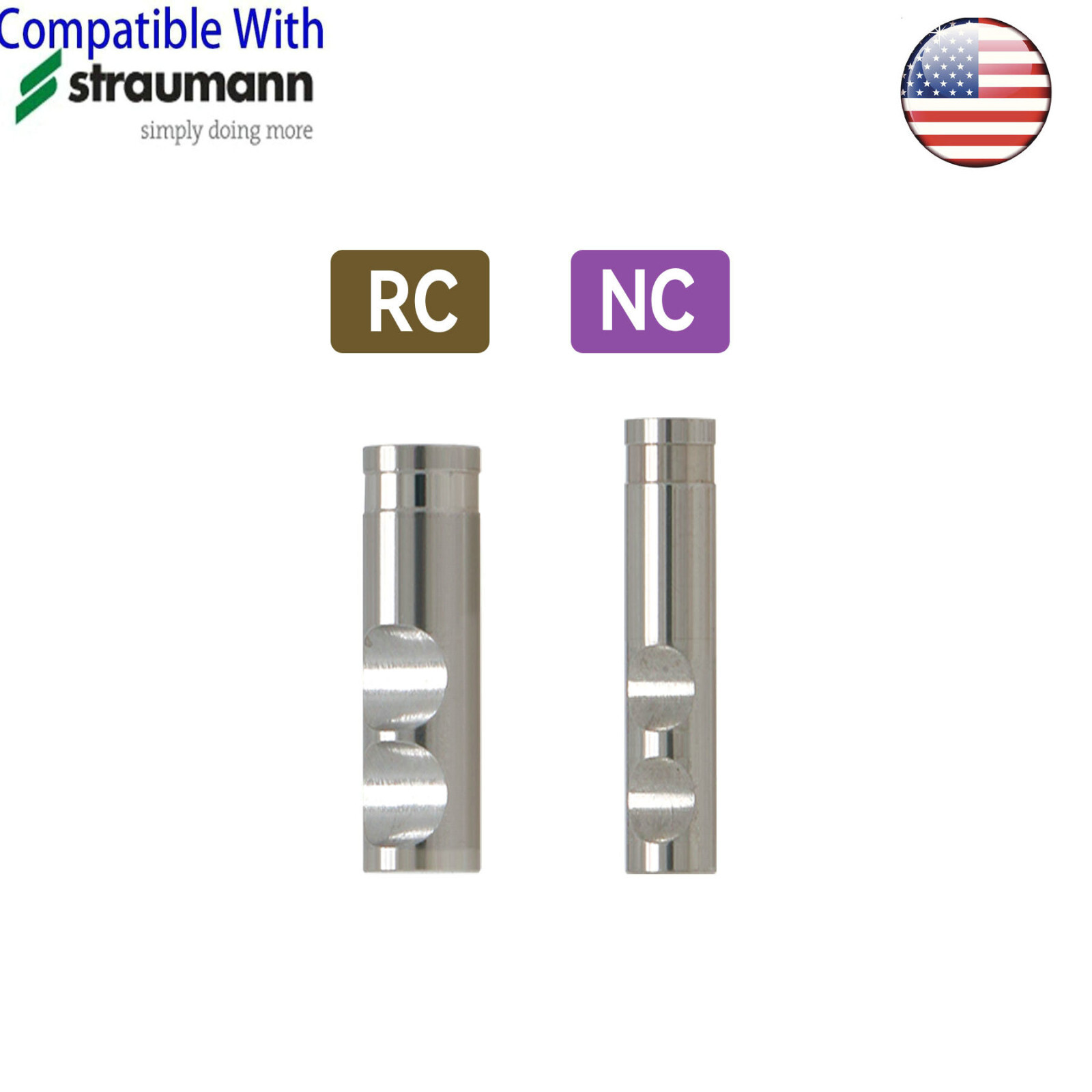 US Dental Lab Implant Analogs for ITI Straumann Hiossen Osstem Nobel Biocare