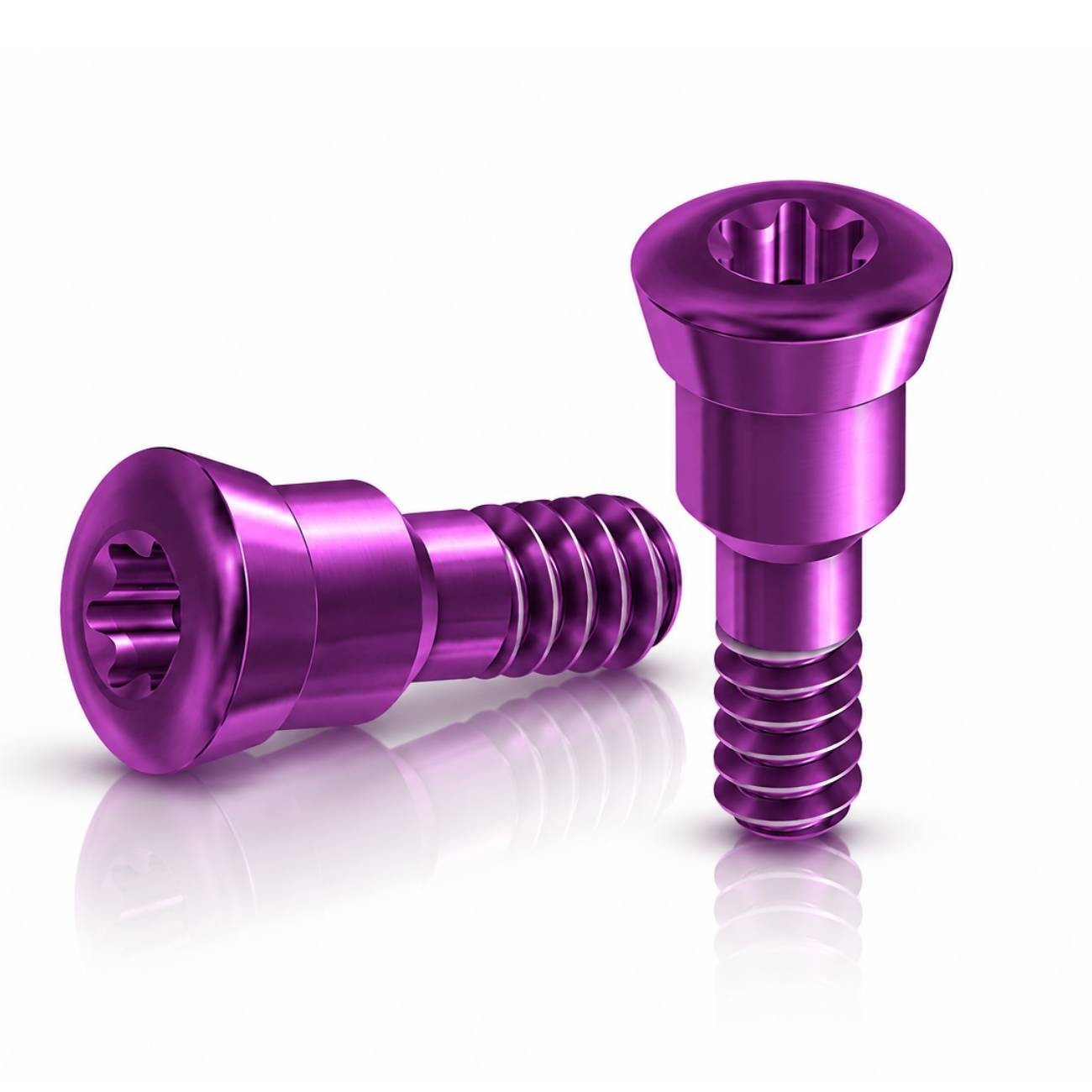US RC Healing Abutment & Closure Cap Fit Straumann Bone Level Regular Titanium
