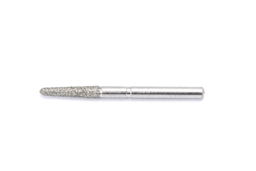 MicrodontUSA Multiuse Diamond burs Beveled Cylinder 878-016 Medium  Coarse 10pc