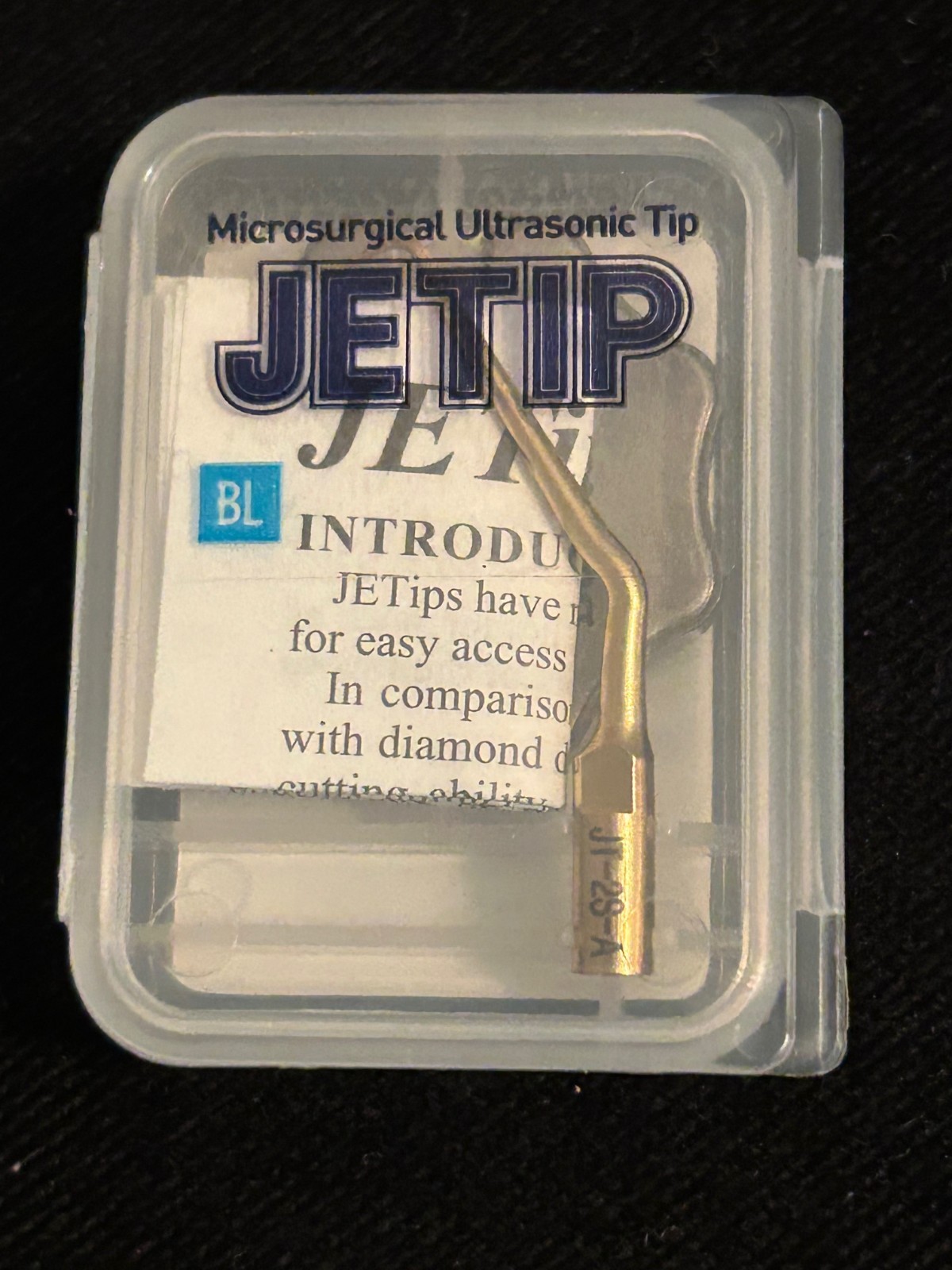 JETIP JT-2S-A for Apicoectomies, 1 box new and unopened, from B&L.