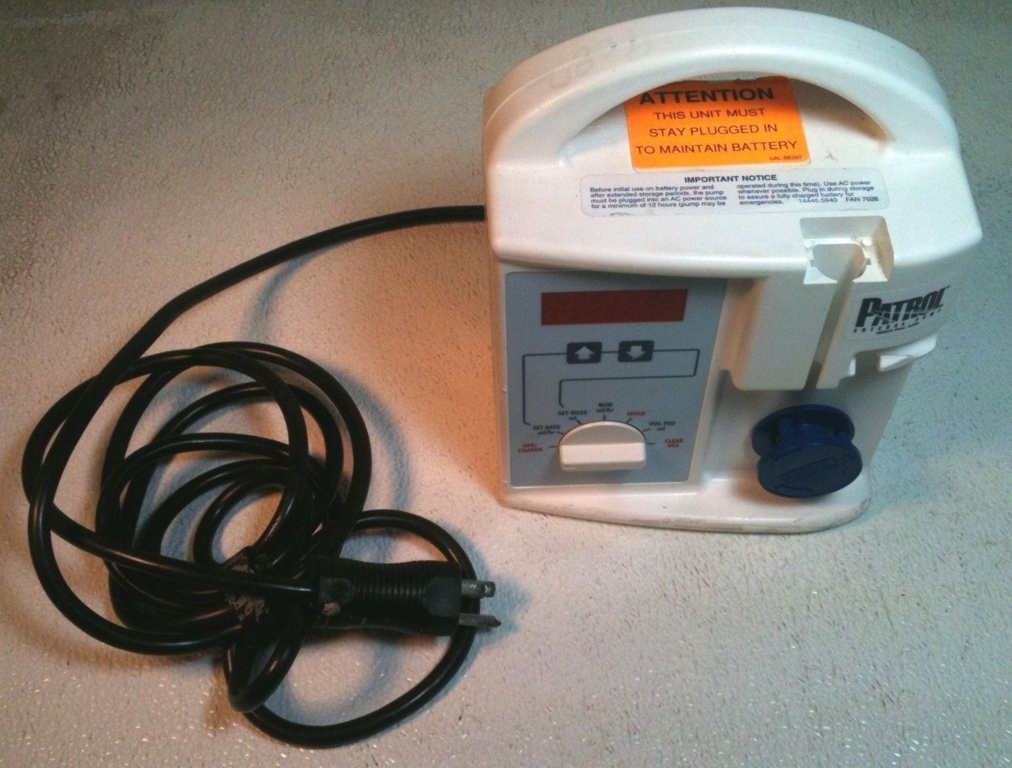 Abbott Patrol Enteral Infusion Pump