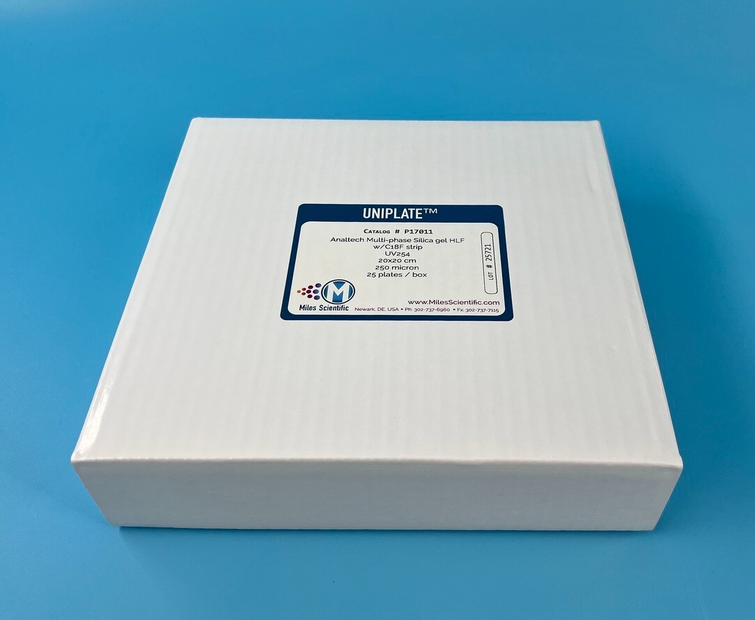 Multi-phase Silica Gel HLF/C18F Strip 250um 20x20cm (25 plates/box) P17011