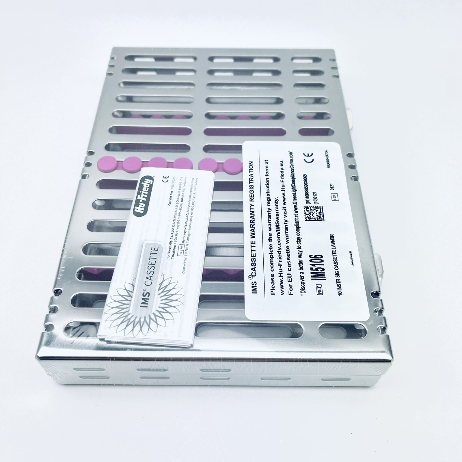 INSTRUMENT CASSETTE PURPLE SMALLS SIGNATURES SERIES 10 IM5106 HU FRIEDY