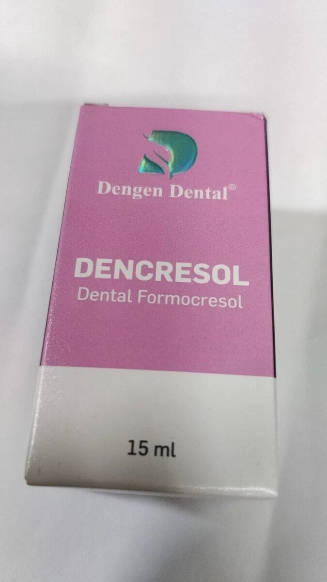 Dengen Dencresol Formocresol Dental Root Canal Pediatrics Pulp Devitalizer Free