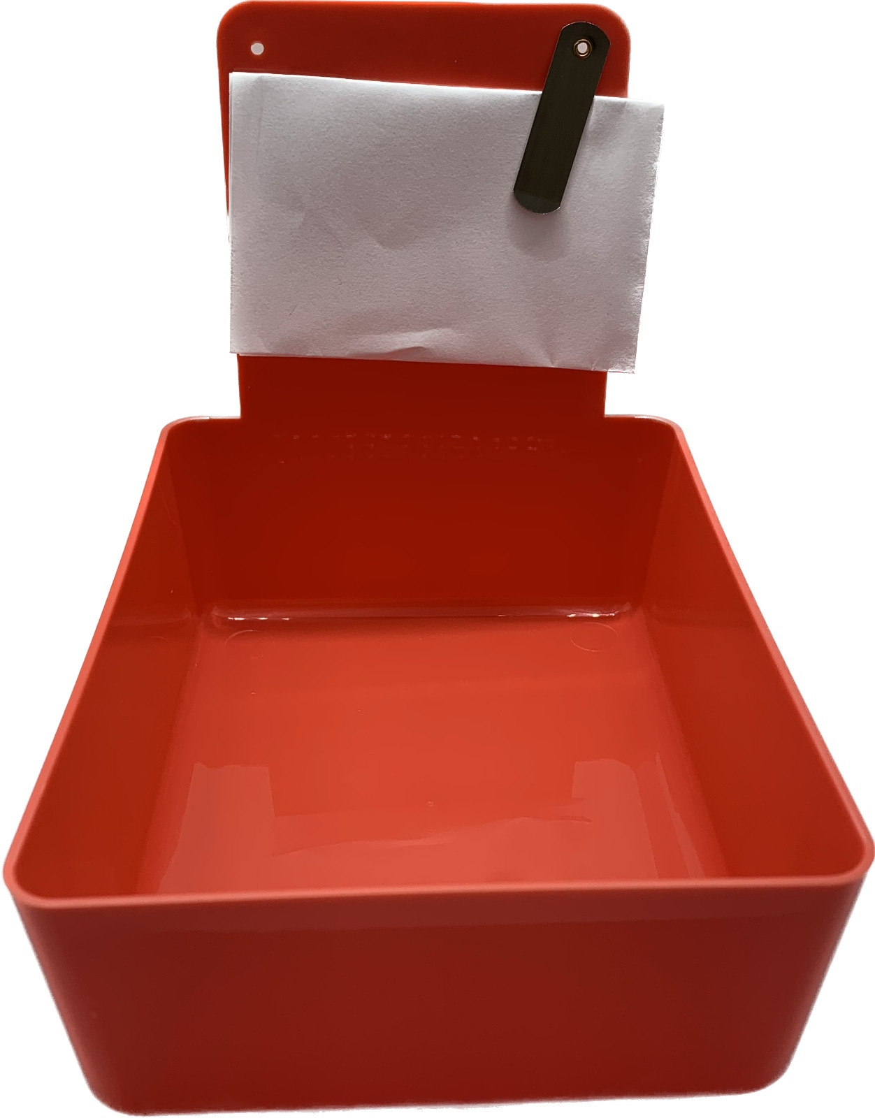Dental Lab Pan Red 12/box High Quality Color Coded organization