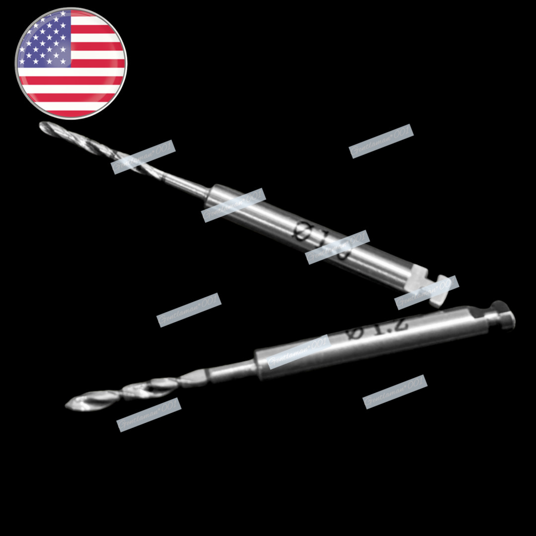 Dental Tent Screw Tenting Mini Hole Drills 1.2 1.0 Pilot Drill Pre-Hole