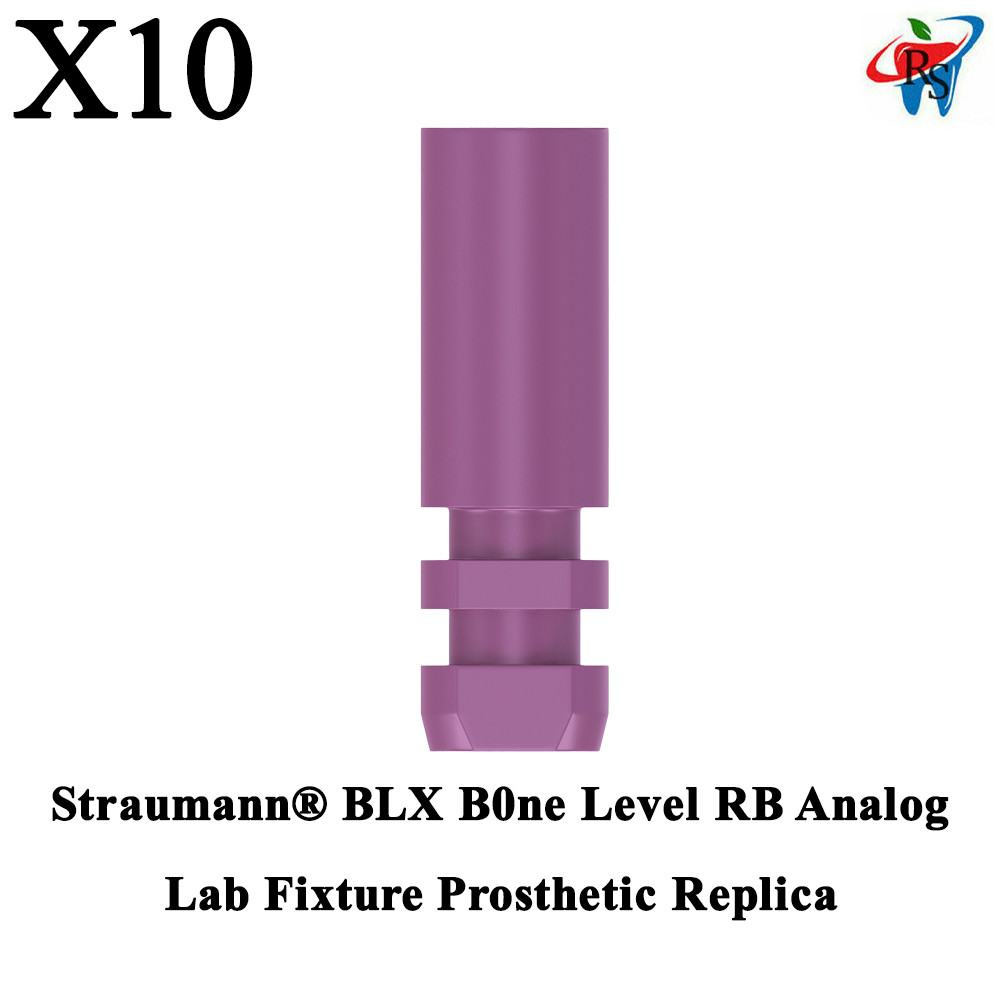 10x Straumann® BLX B0ne Level RB Analog Lab Fixture Prosthetic Replica